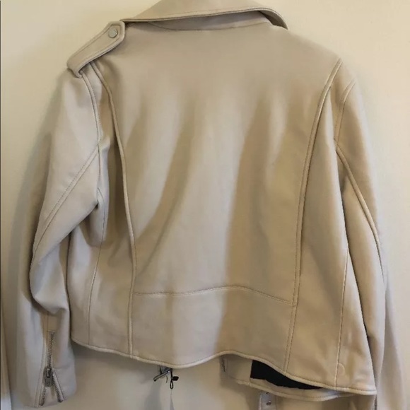 Zara faux leather jacket cream XXL - Picture 4 of 6